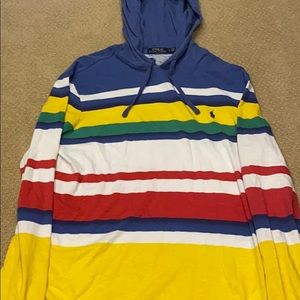Polo Ralph Lauren Multi Color Hoodie T Shirt